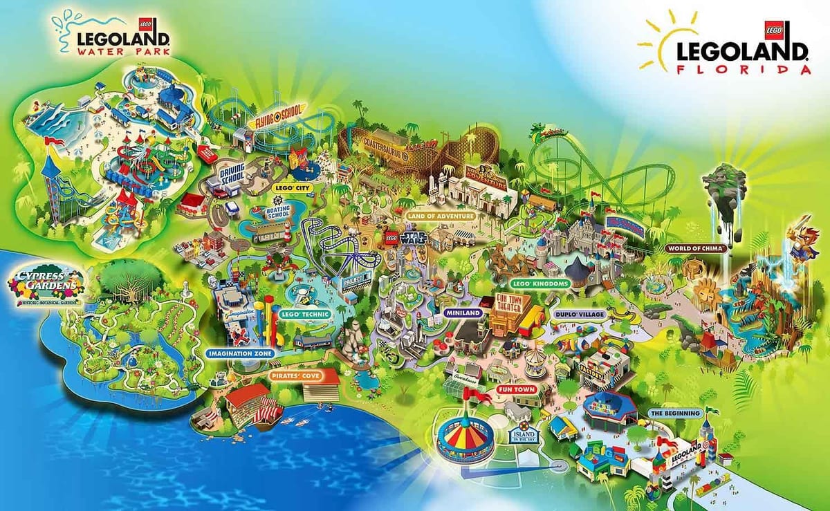 دانمارک legoland نقشه