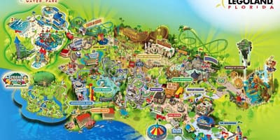 دانمارک legoland نقشه